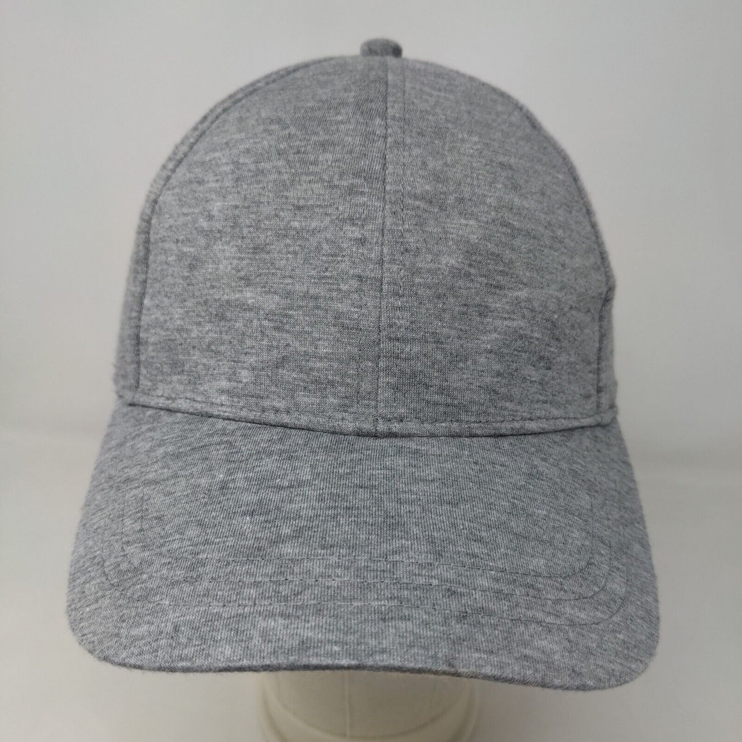 Unbranded Men's Slideback Hat Gray Adjustable Blank Vent Holes