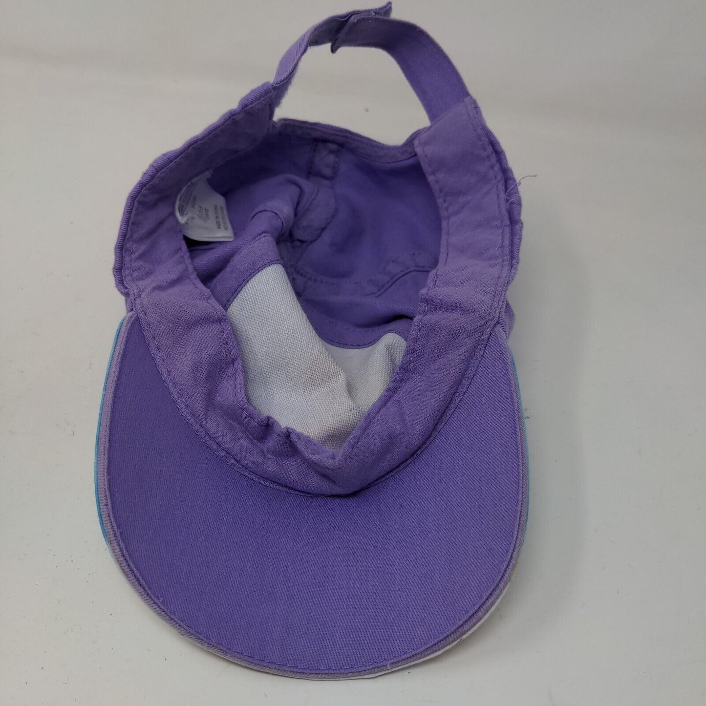 Unbranded Girl's Strapback Hat Purple Adjustable Tinker Bell Big Graphic