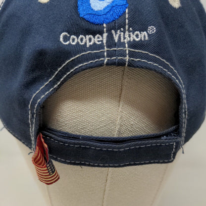 OC Sports Men's Strapback Hat Blue Size Adult Embroidered Logo