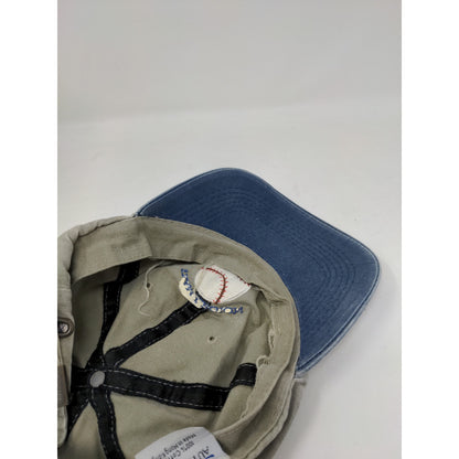 Indiana Team Legion Marriot Slideback Hat Port Authority Adjustable Gray Blue