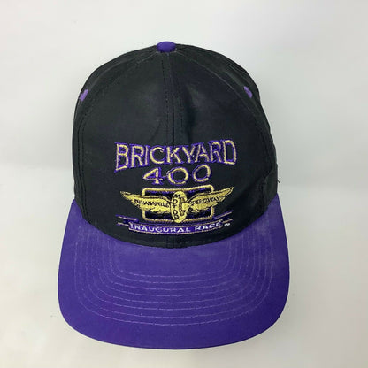 Vintage 1994 NASCAR Brickyard 400 Inaugural Race Snapback Hat Cap Embroidered