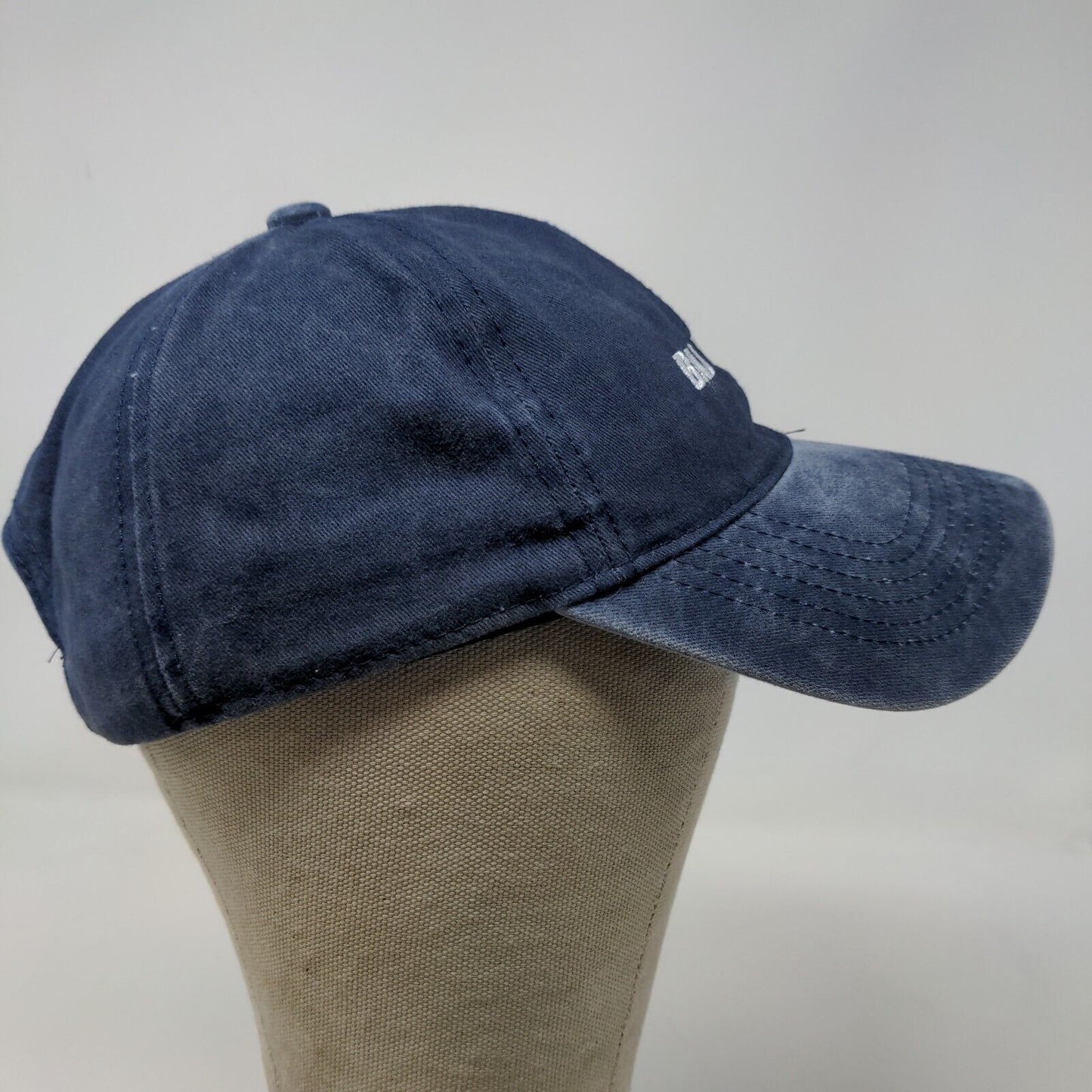 David and Young Men's Slideback Hat Blue OSFM Bad Hair Day Embroidered Logo