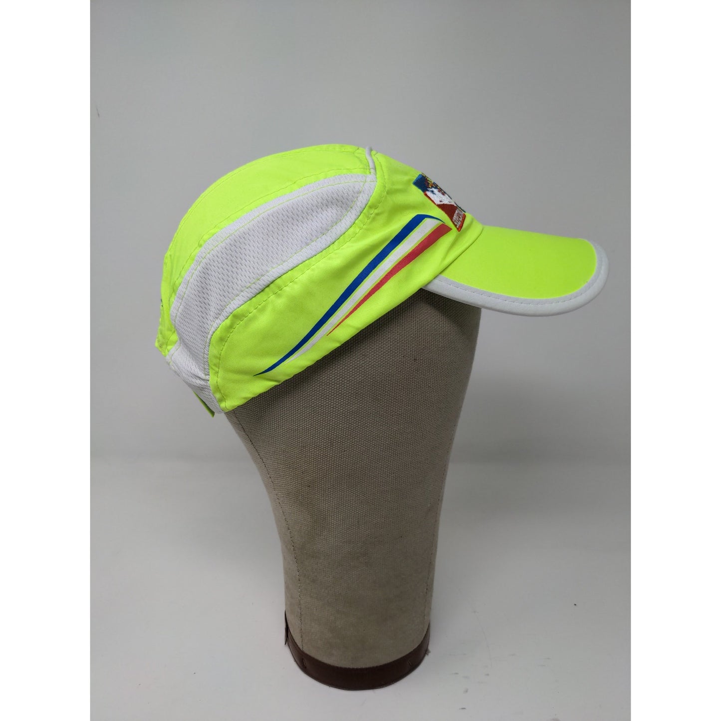 Indy 500 Festival 2015 Mini Marathon Strapback Hat Green Yellow Embroidered