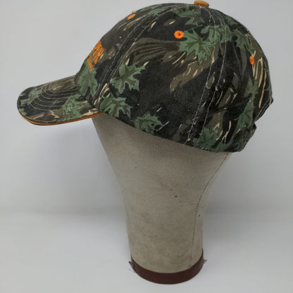 Dixie Chopper Strapback Lawn Mower Camo Hat Green OSFA Embroidered Logo