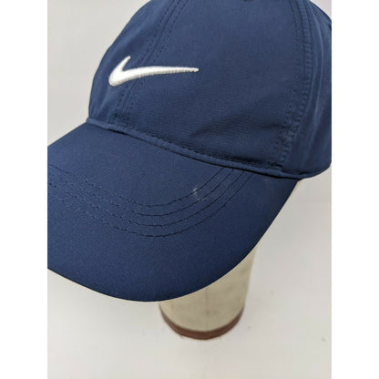 Nike Golf Baseball Hat Strapback Adjustable Blue Embroidered White Swoosh