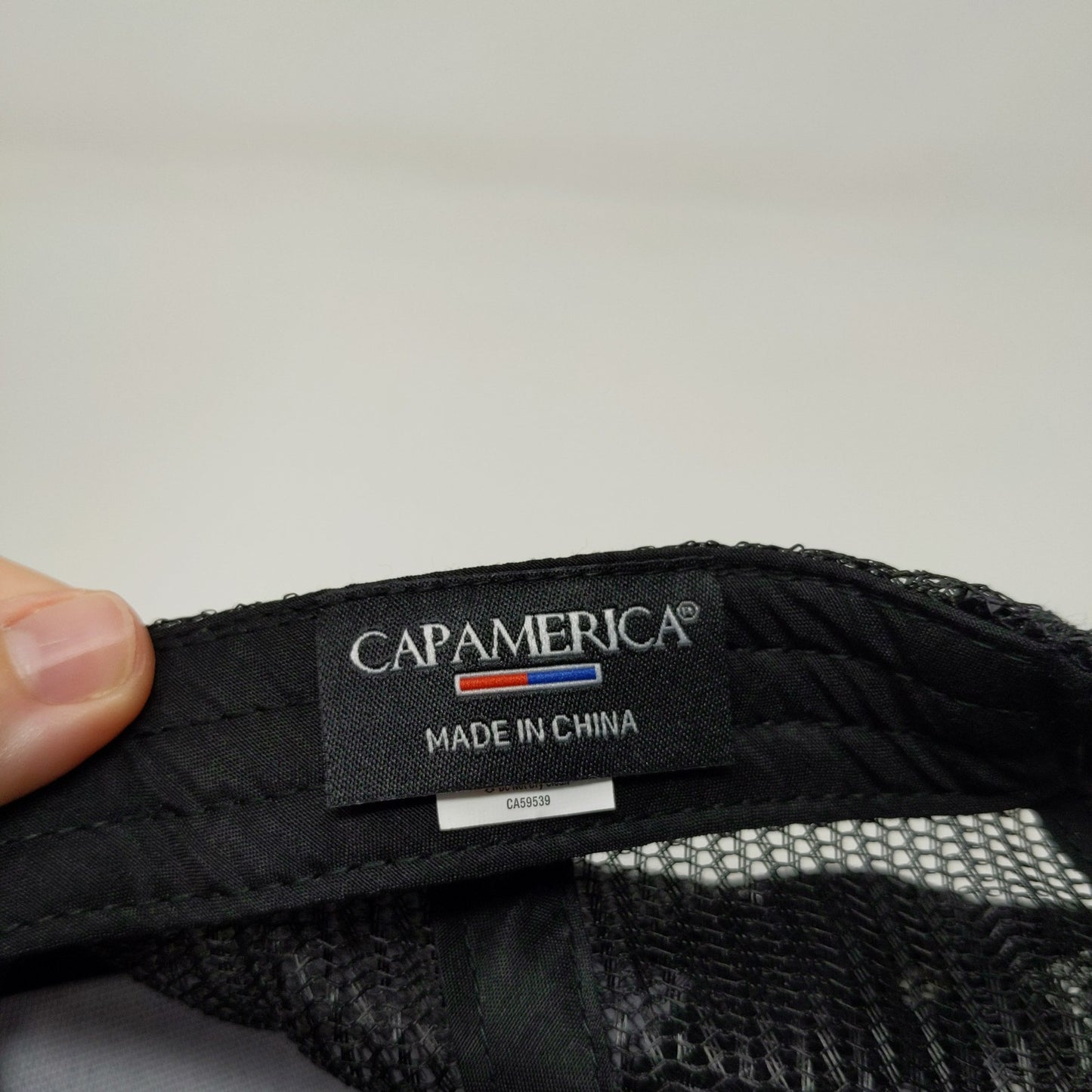 Cap America Snapback Meshback Hat Black Dark Green Camo Embroidered