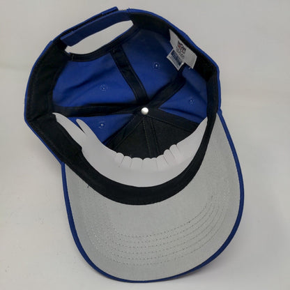 NFL Team Apparel Men's Strapback Hat Blue Size OSFA Embroidered New York Giants