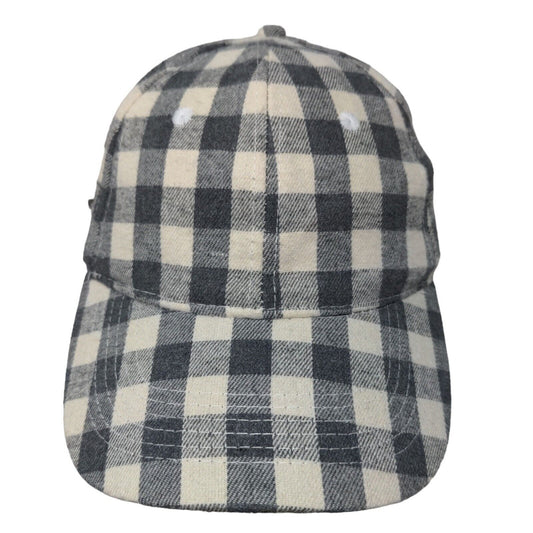 Cocus Pocus Men's Slideback Hat Multicolor Plaid Pattern Size OS Poly Blend