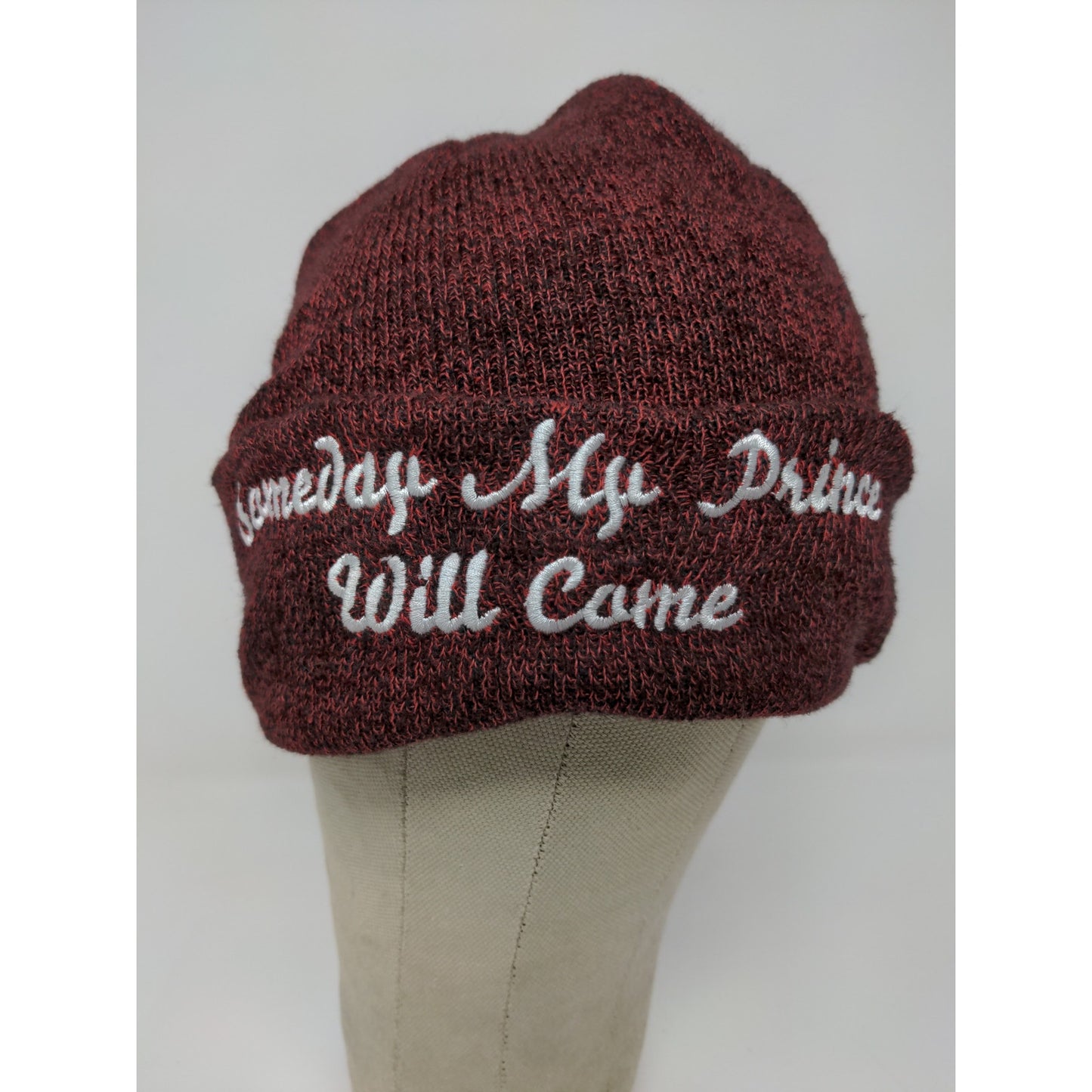 Disney Loungefly Someday My Prince Will Come Snow White Beanie Hat Red & Black