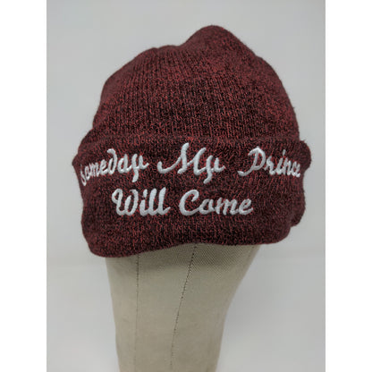 Disney Loungefly Someday My Prince Will Come Snow White Beanie Hat Red & Black