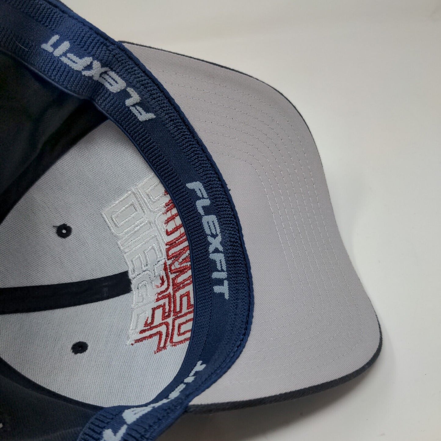Flexfit Men's Fitted Hat Blue Size L/XL Diesel Power Logo Embroidered