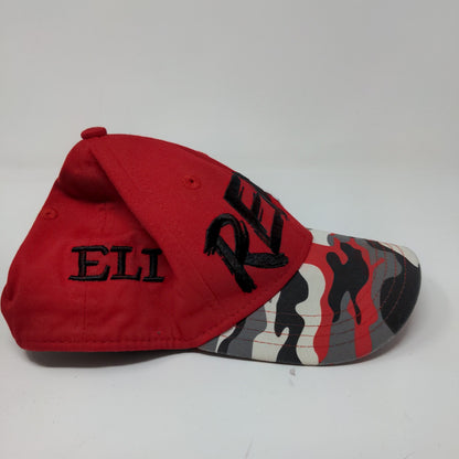 New Era Boys Cincinnati Reds Camo Red Snapback Hat Size Child Embroidered Logo