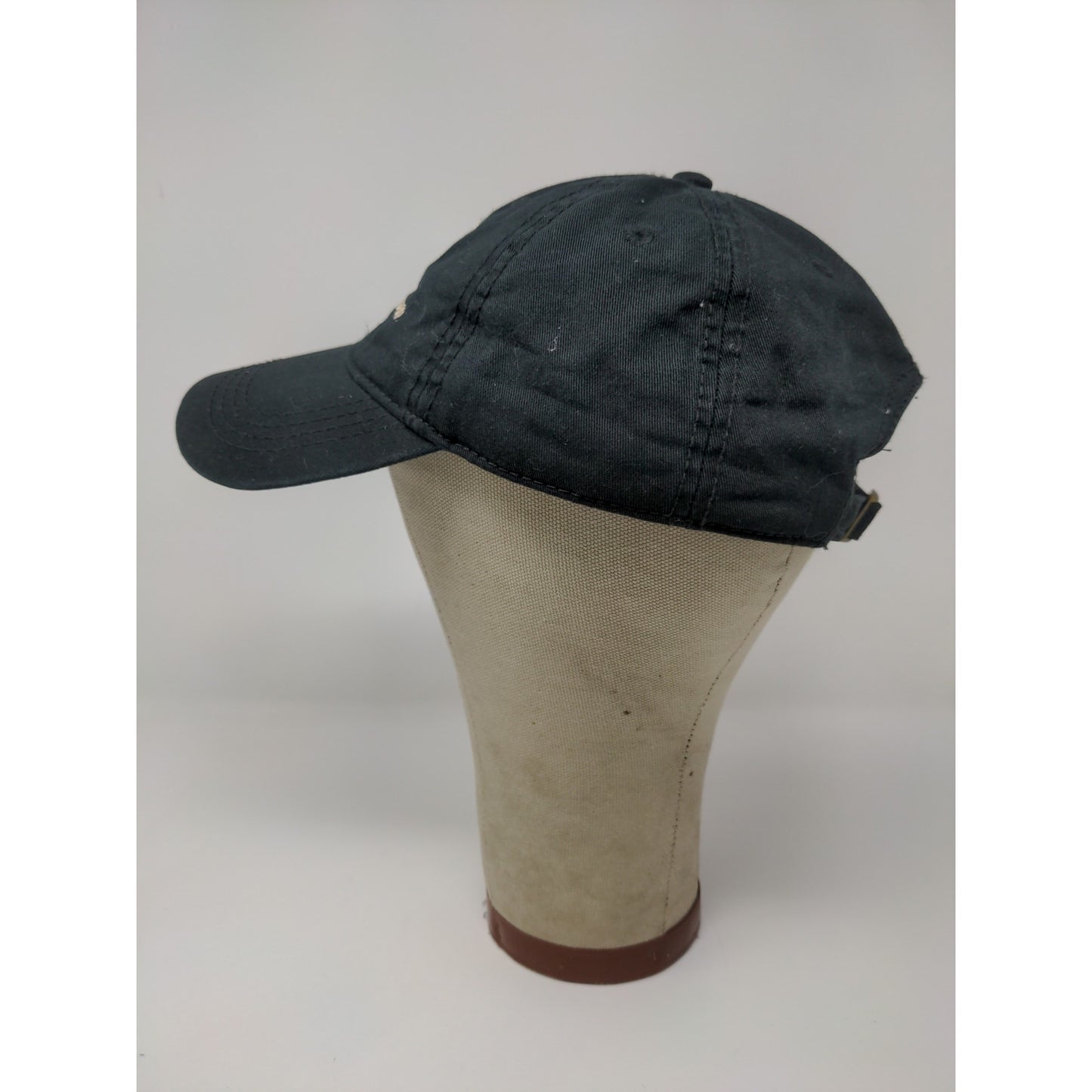 Purdue Slideback Hat Embroidered Logo Black Industrial Roundtable