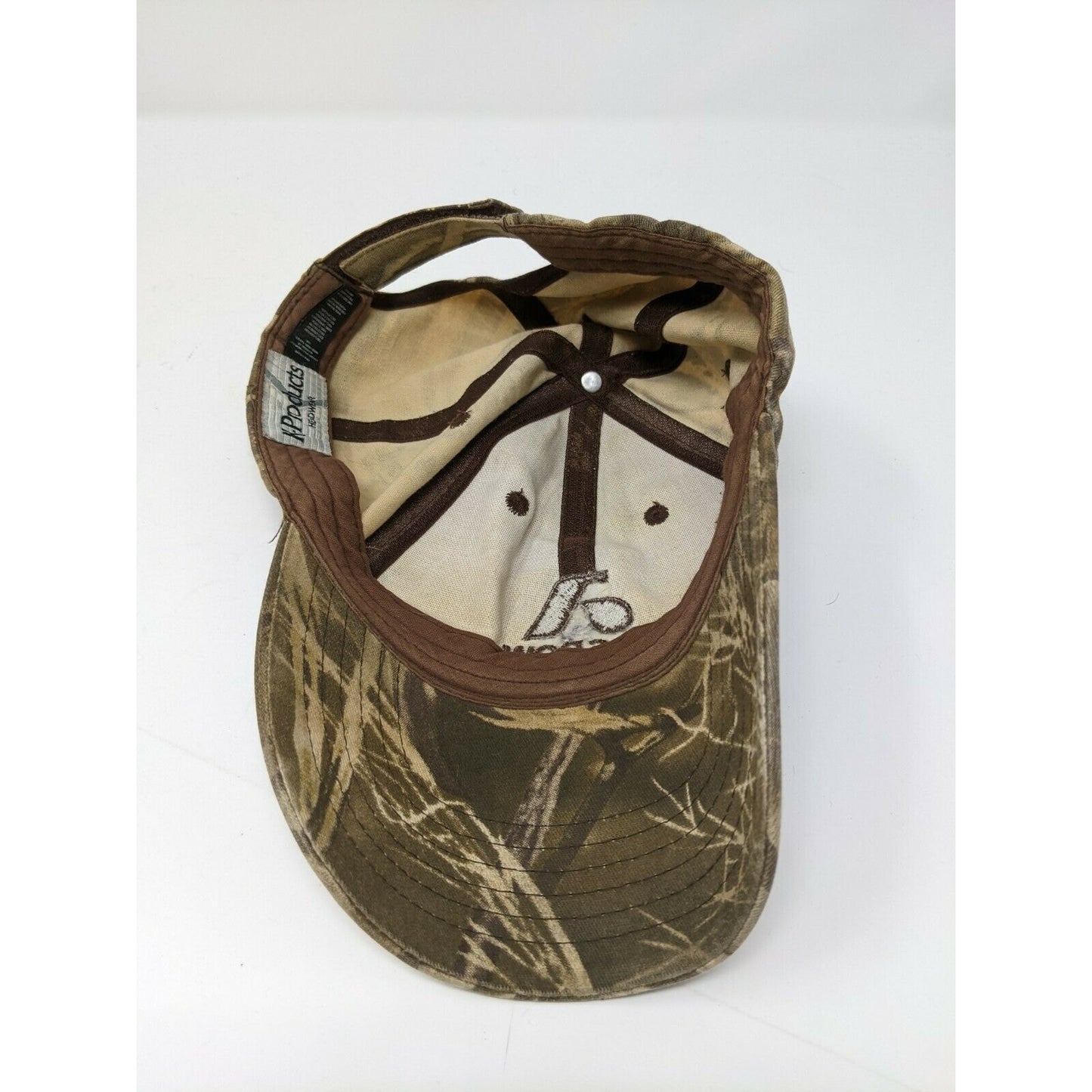 Asgrow Camo Hat Advantage Max 4 HQ Strapback Adjustable K Products Green Brown