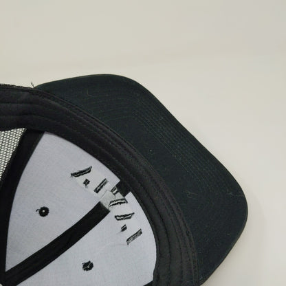 Cap America Snapback Meshback Hat Black Dark Green Camo Embroidered