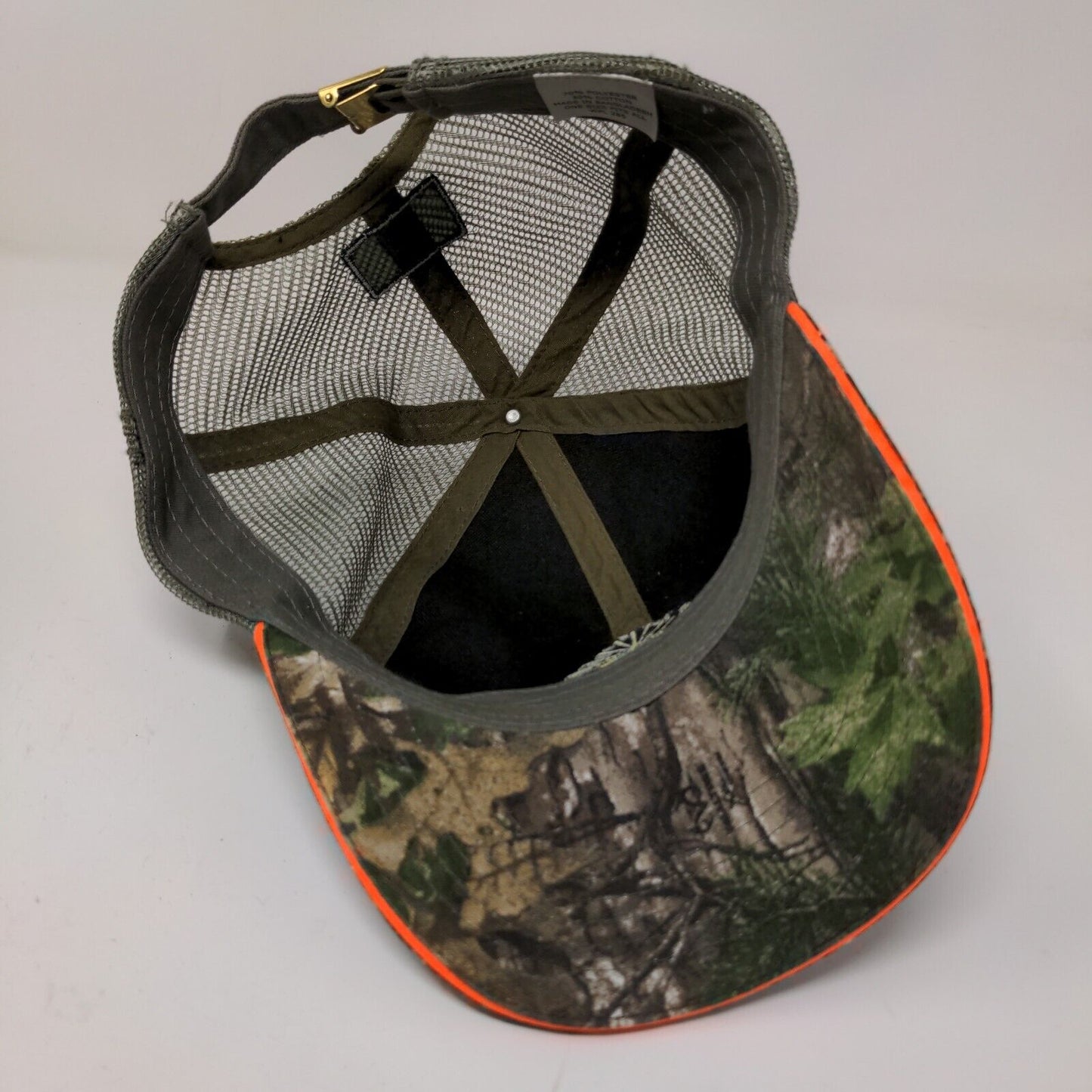 Country Mark Men's Snapback Mesh Back Hat Green Camo OSFA Co-Alliance Seeds