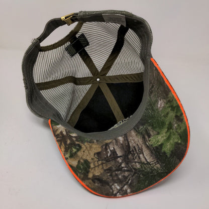 Country Mark Men's Snapback Mesh Back Hat Green Camo OSFA Co-Alliance Seeds