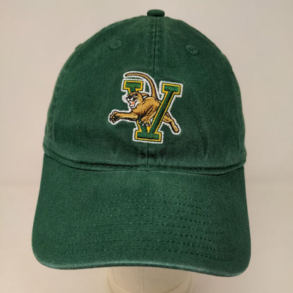 Adidas Men's Fitted Hat Green Vermont Catamounts Embroidered Logo Size L/XL