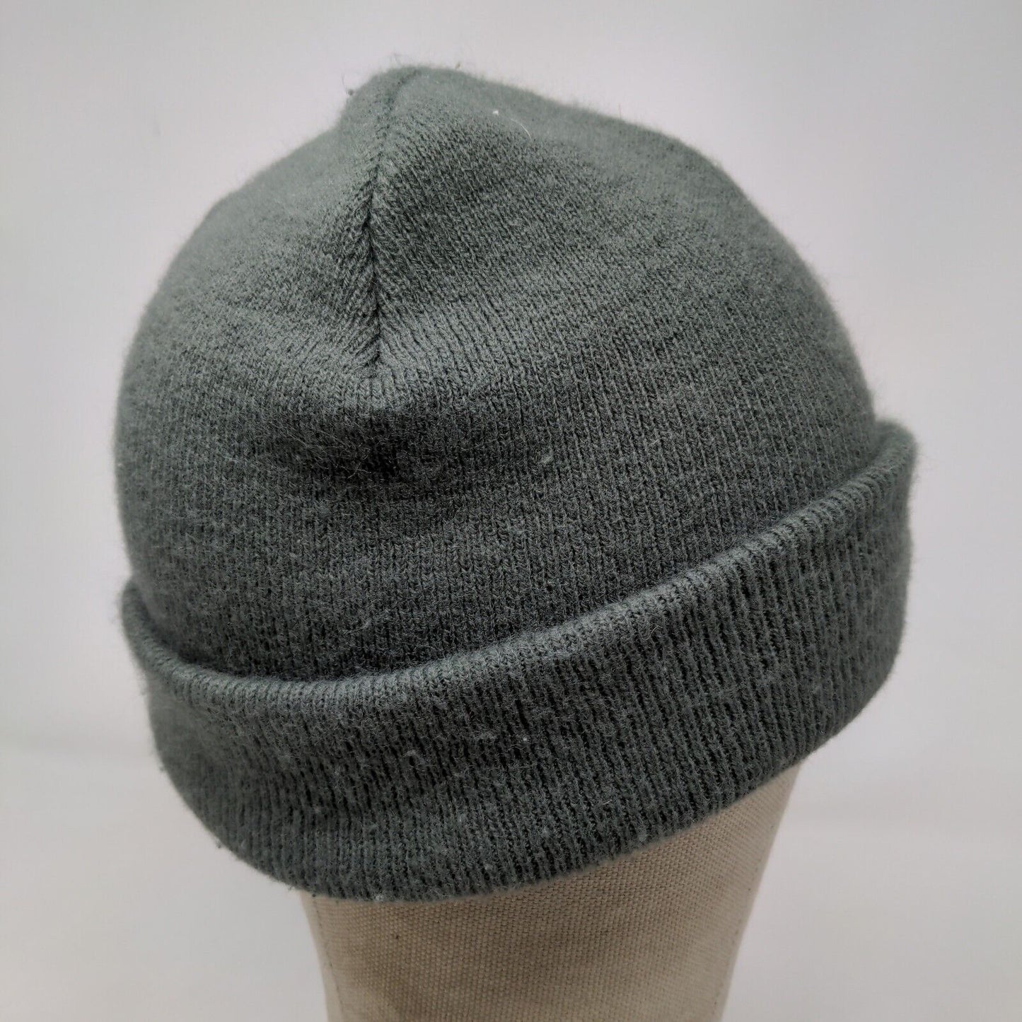 The Flash Boys Knit Beanie Hat Gray Embroidered Logo DC Comics