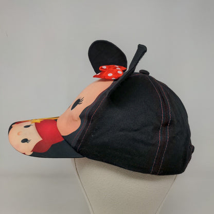 Disney Tsum Tsum Girls Snapback Hat Multicolor Minnie Mouse Ears 100% Cotton