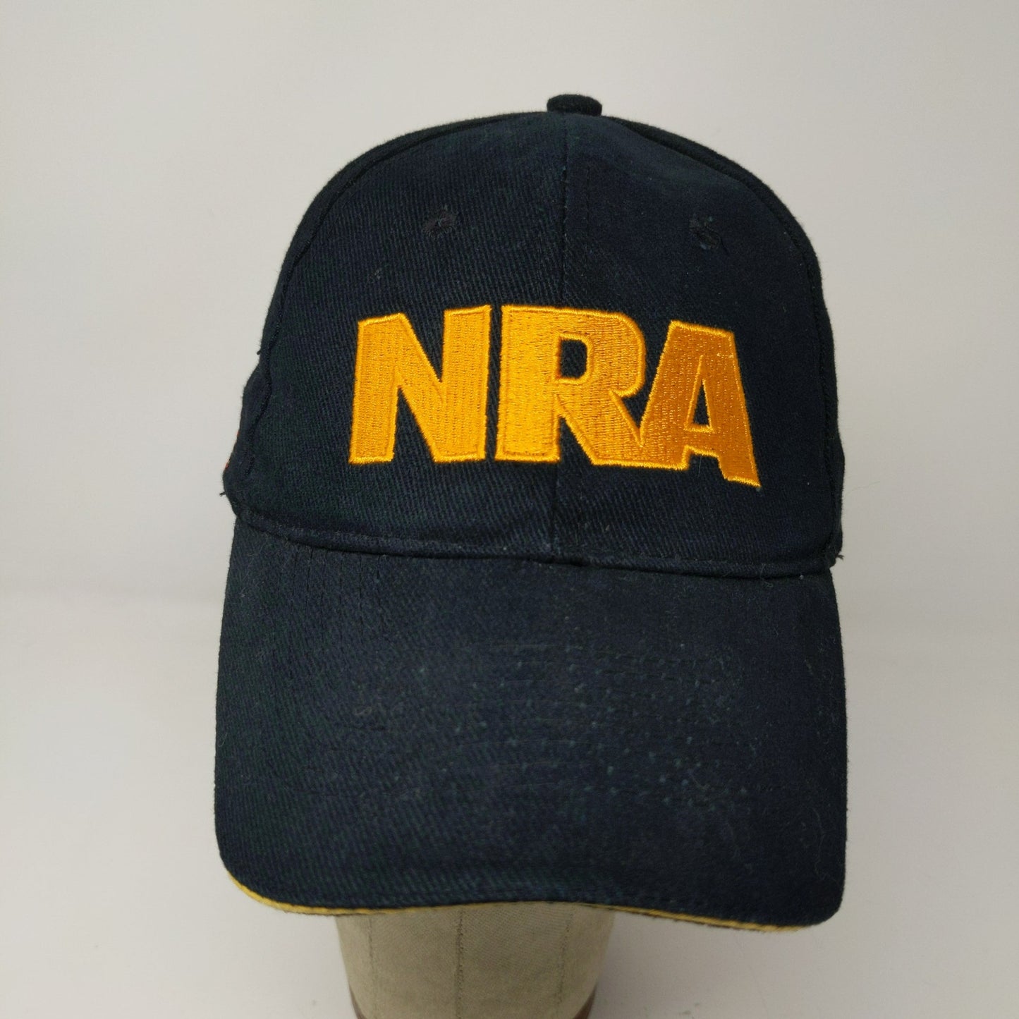 NRA National Rifle Association Strapback Hat Embroidered Black 2nd Amendment