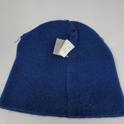 TMNT Teenage Mutant Ninja Turtles Boys Beanie Hat Blue OSFM Graphic Logo