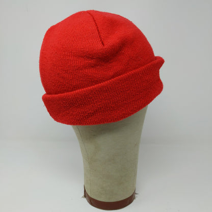 Big Bang Theory Bazinga Beanie Hat OSFA Red Embroidered Logo Ripple Junction