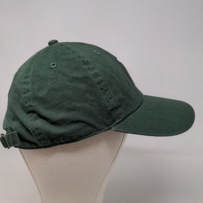 Rey to Z Mens Slideback Hat Green Adjustable Embroidered Big L Logo