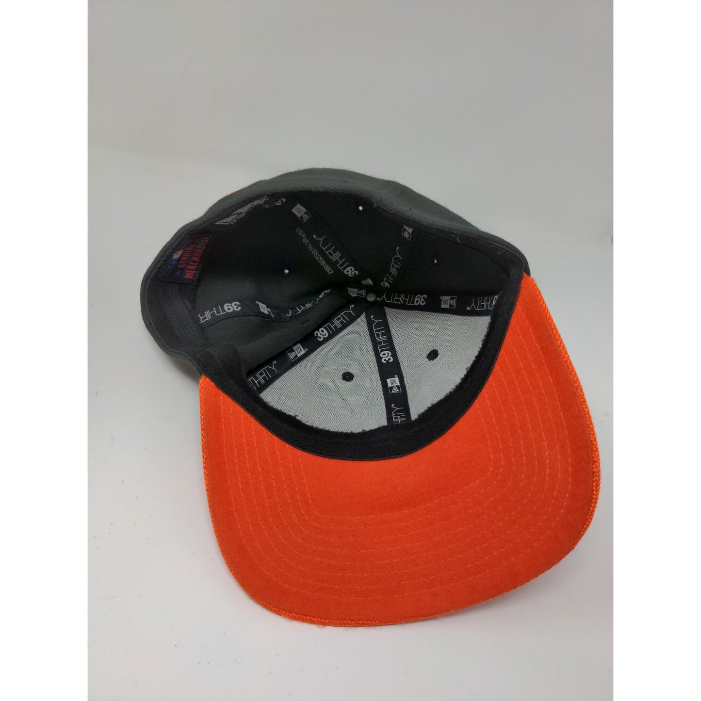 New Era 39Thirty MLB Baltimore Orioles Fitted Hat Size Small-Medium Black Orange