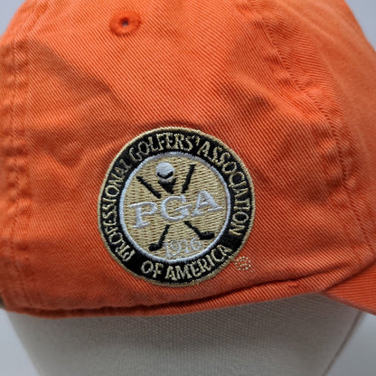 PGA of American Men's Slideback Hat Orange Adjustable 85th PGA Championships