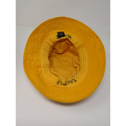 Woodleigh Bucket Hat Yellow Size 58 CM Embroidered Spell Out