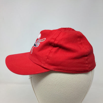 Unbranded Boy's Fitted Hat Brilliant Red Size OS Baseball All Star Logo