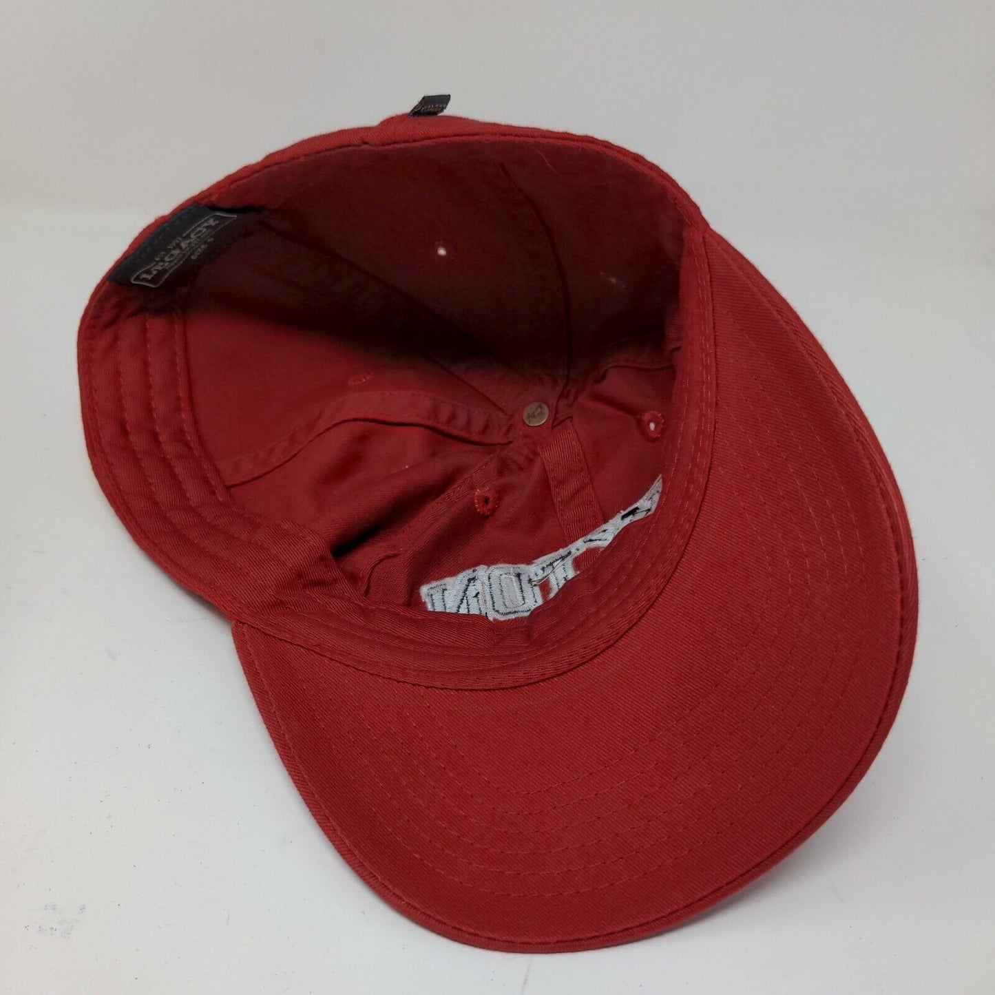 University Of Dayton Flyers Mens Hat Red Size Small Fitted Cap Embroidered Logo