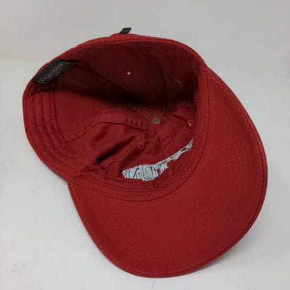 University Of Dayton Flyers Mens Hat Red Size Small Fitted Cap Embroidered Logo