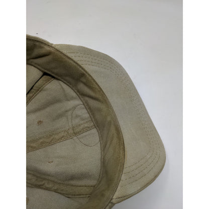 Vintage BL Bud Light Slideback Hat Made in USA OSFA Cap Patch Logo Tan