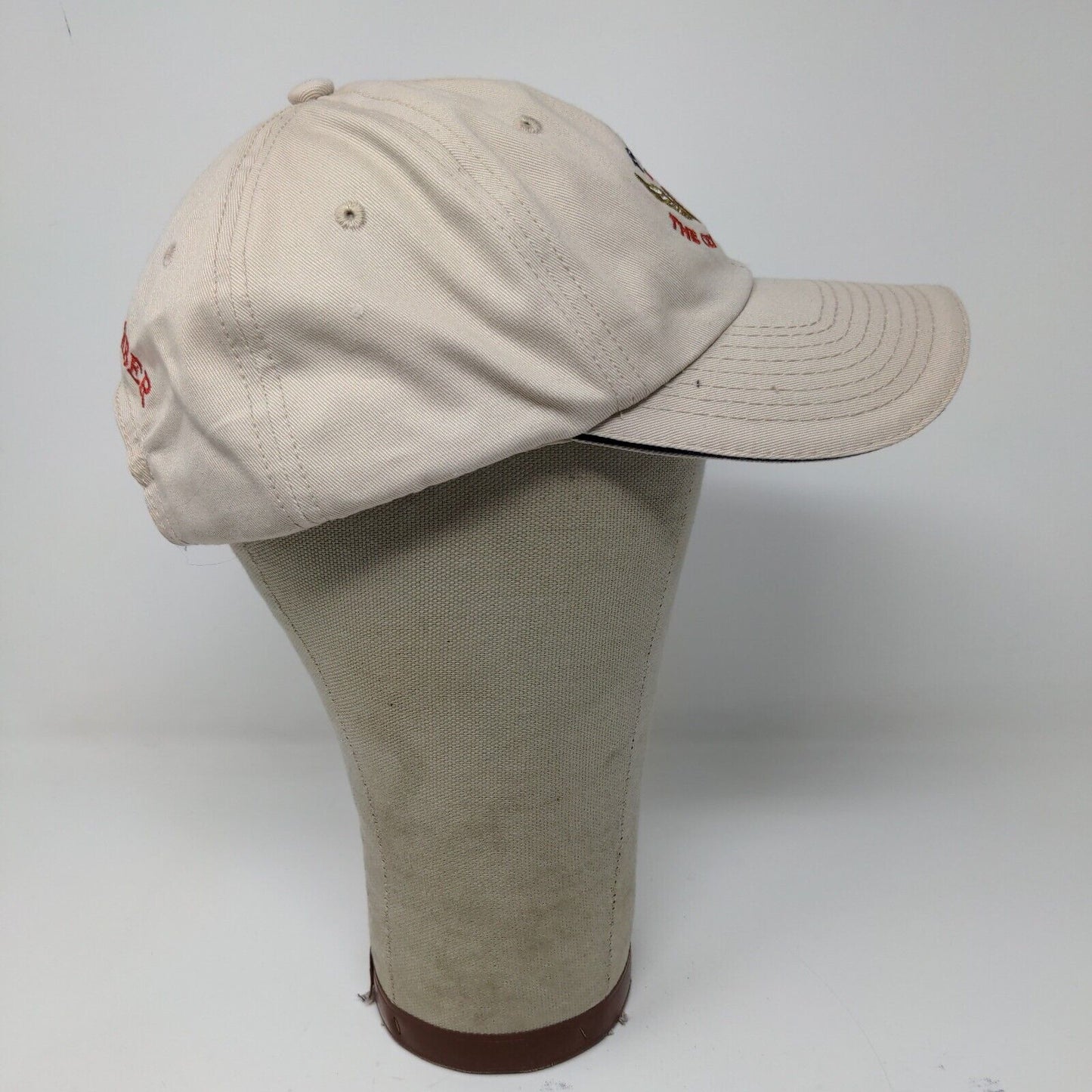 2012 US Open The Olympic Club Golf USGA Member Cream Baseball Cap Hat Embroider