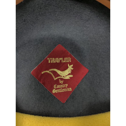 Trav'Ler by Country Gentleman Cabbie Flat Cap Hat Gray Size 6 7/8