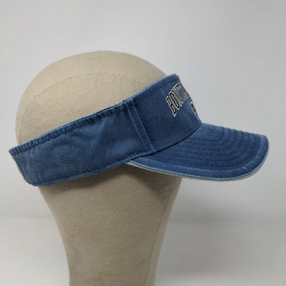 Triangle Sport Men's Strapback Sun Visor Hat Cap Blue OSFM Bonita Beach FL