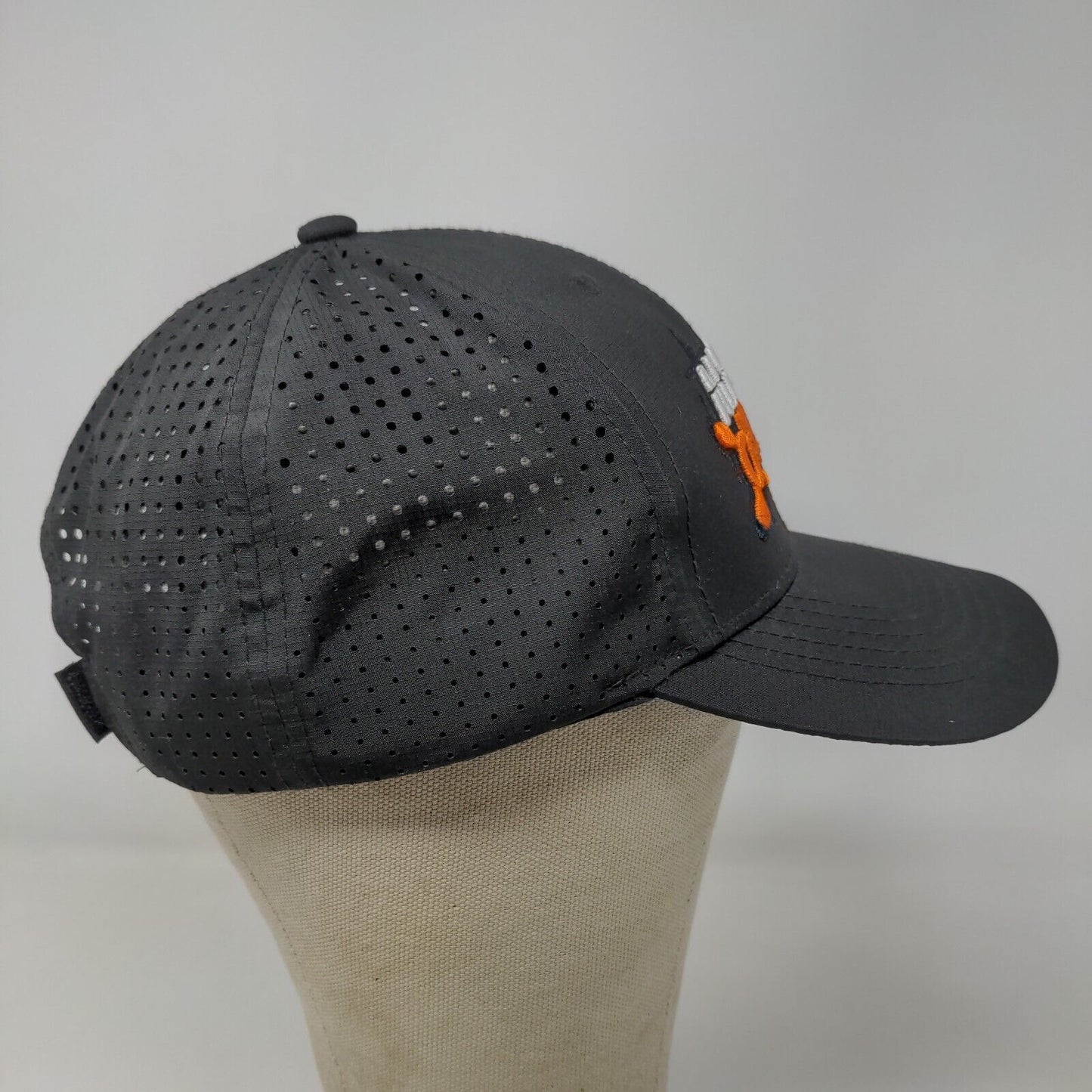 All Out Mayhem Men's Strapback Hat Black Adjustable Embroidered Logo