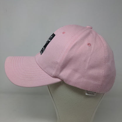 Unbranded Women's Strapback Hat Pink Adjustable Embroidered Farah Nile Cruise