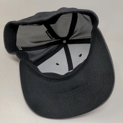 Richardson Men's New England Lawn Irrigation Fitted Mesh Back Hat Black SZ L/XL