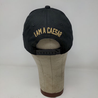 Caesars Sportsbook Snapback Hat Black Adjustable Embroidered Logo
