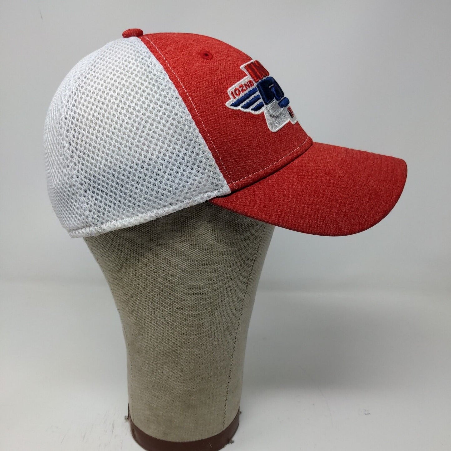 New Era Mens Indy 500 2016 Fitted Hat Red Size M/L Embroidered Logo
