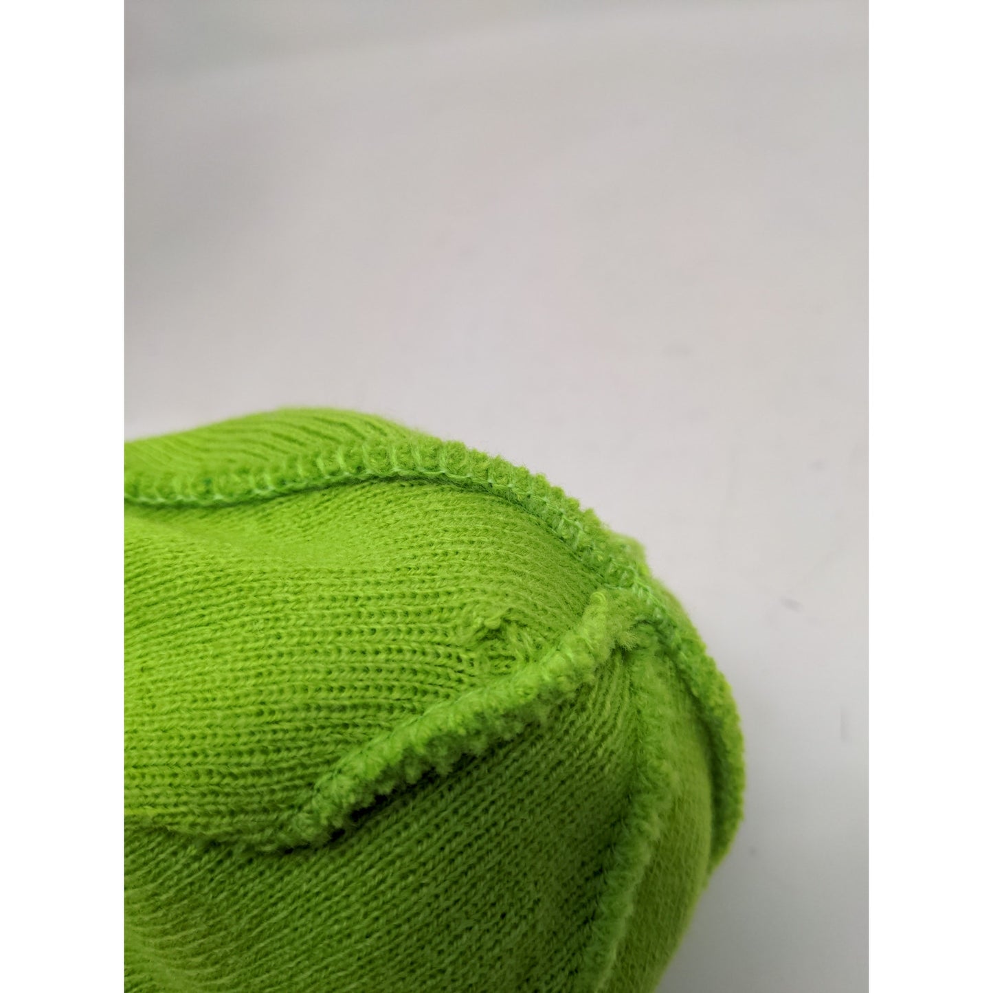 Seattle Men's Knit 100% Acrylic Beanie Hat Green OSFA Spell Out