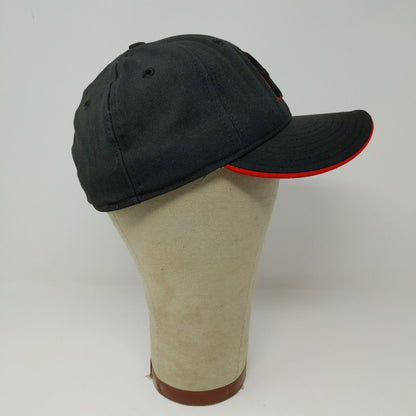 New Era 59Fifty MLB New York Yankees Black Red Baseball Cap Hat Size 7 1/8 Logo