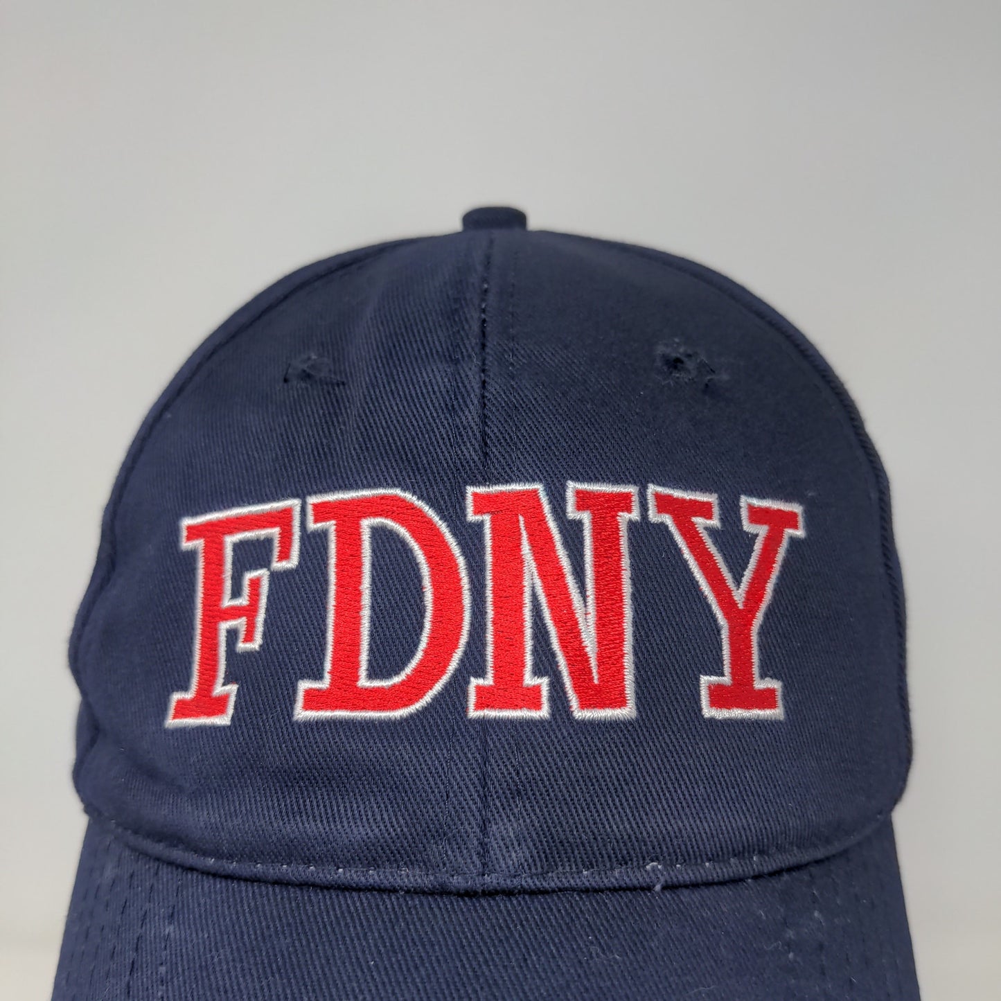 FDNY Mens Fire Department Slideback Hat Embroidered Logo 9-11 Memorial