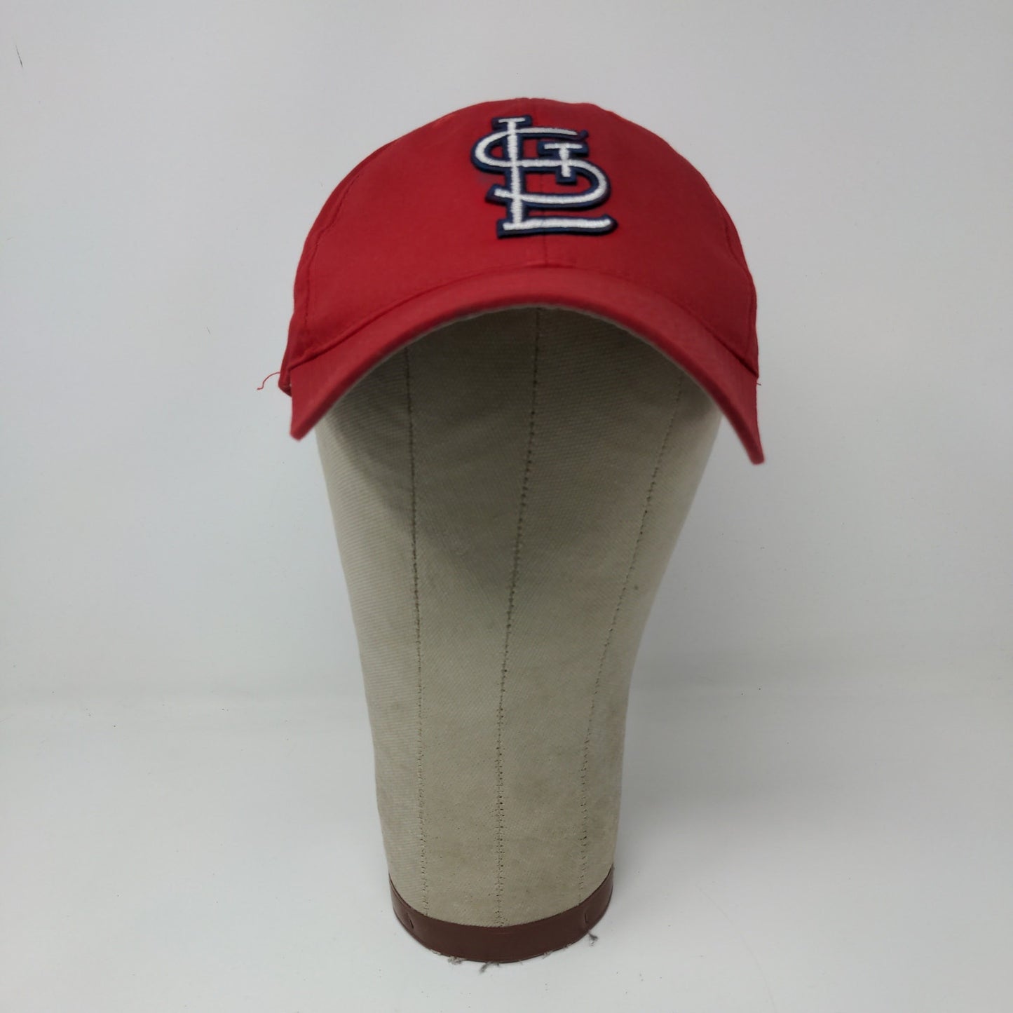 Team MLB St Louis Cardinals Strapback Hat Embroidered Logo Red