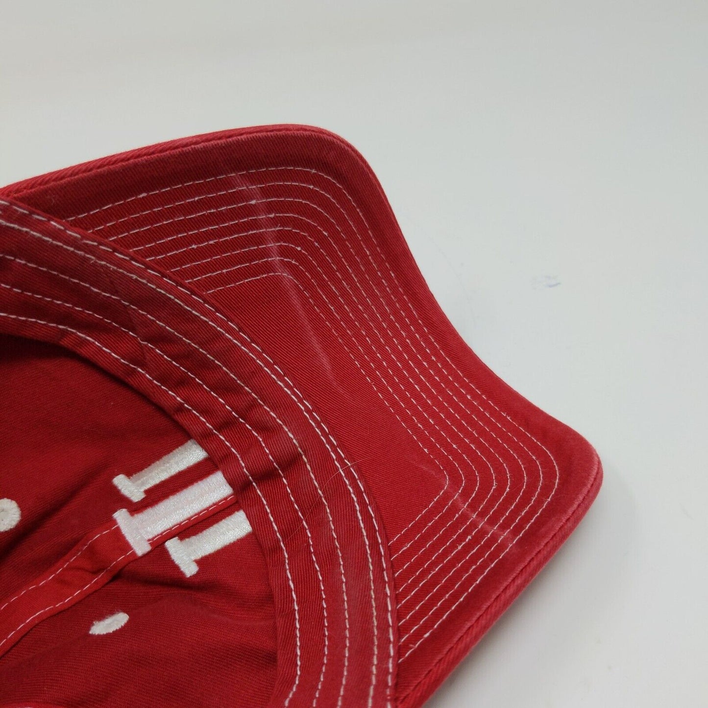 Adidas Indiana University Hoosiers Slideback Hat Red OSFM Embroidered Logo