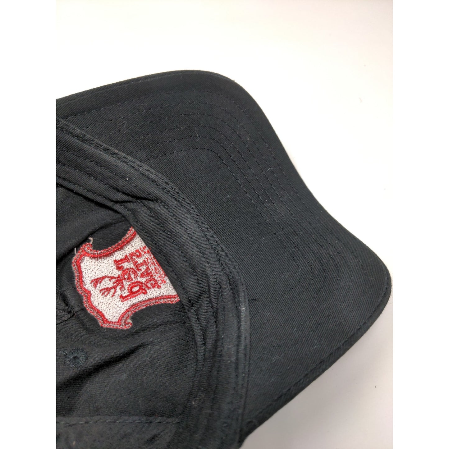 Red Stag Kid Rock Strapback Hat Drink Smart Embroidered Logo OSFA Black Red