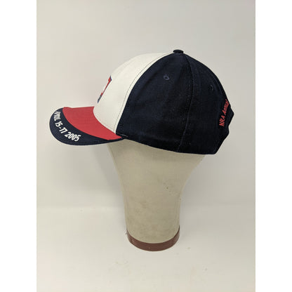 Mens NRA Houston 2005 Meetings and Exhibits Hat Strapback Red White & Blue